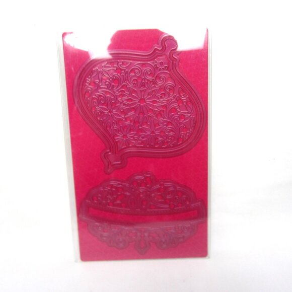 Heartfelt Creations Noel Ornament Craft Dies 4 Pcs HCD1-7188 Christmas Holiday - Picture 3 of 3